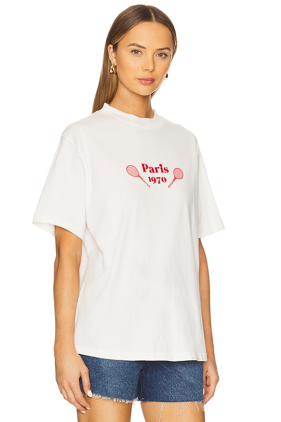 view 2 of 4 T-SHIRT GRAPHIQUE in Warm White