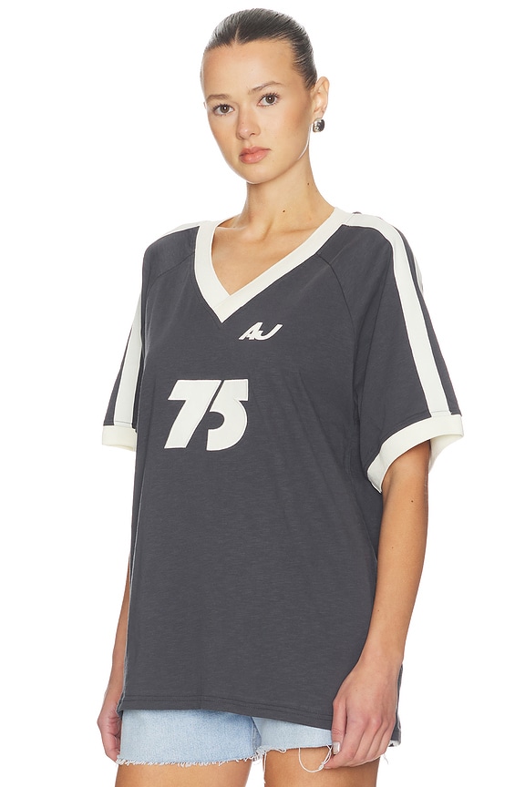 view 2 of 5 Motor Slub Tee in Washed Black