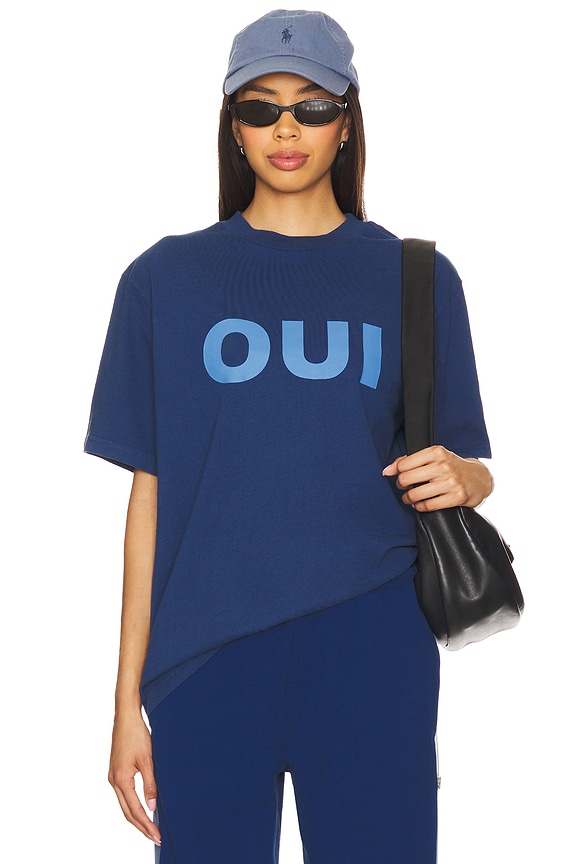 view 1 of 4 Parisienne Tee in Estate Blue