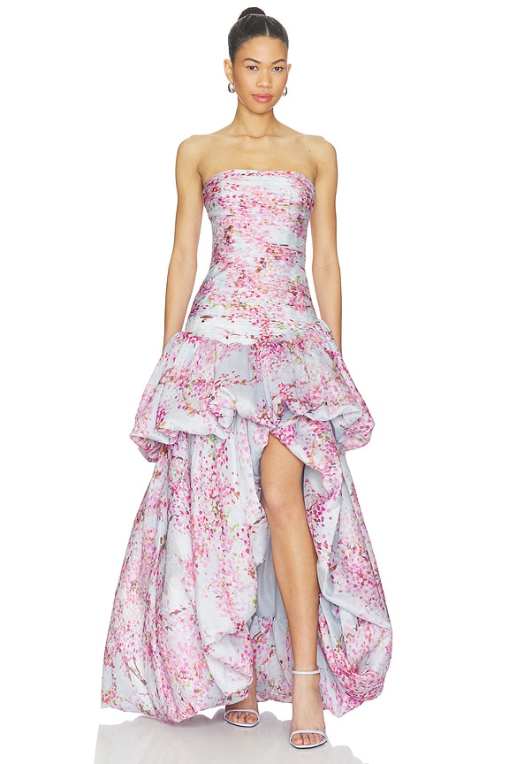 view 1 of 3 AMBROSE ガウン in Cherry Blossom