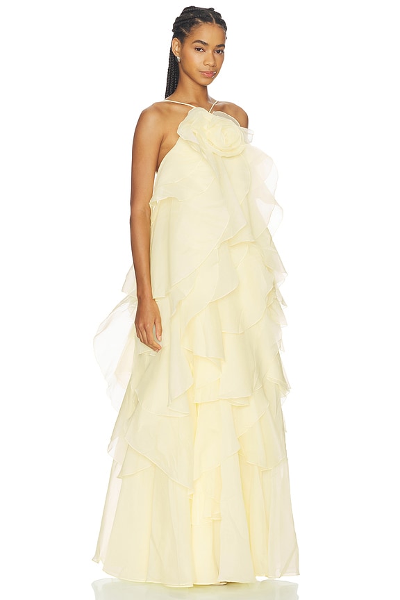 view 2 of 3 Pandorea Layered Maxi Dress in Butter