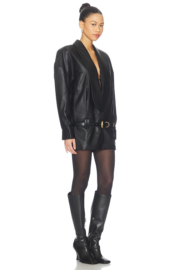 view 2 of 3 ROBE VESTE ESTA  in Black