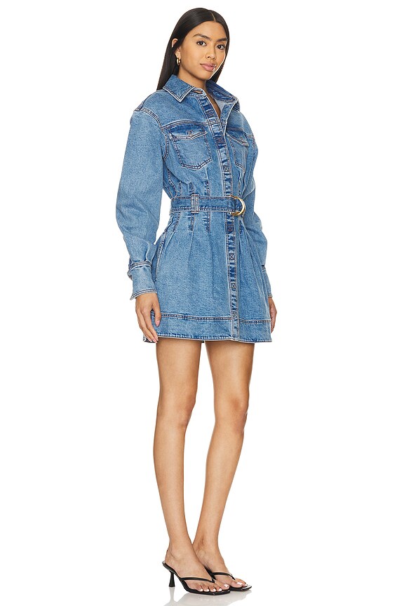 view 2 of 3 ARADIA ミニドレス in Classic Wash