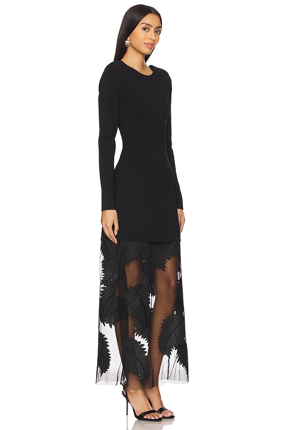 view 2 of 3 Wilder Knit Midi Dress in Black