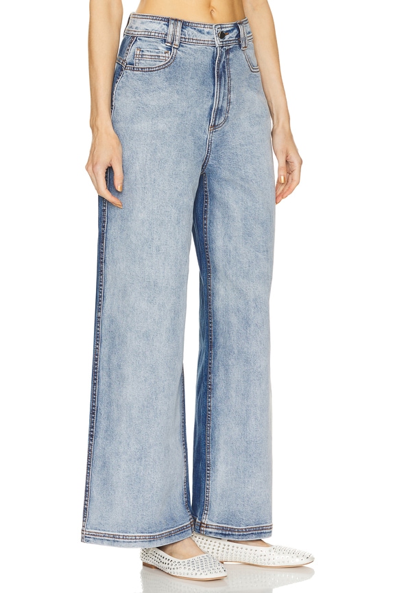 view 2 of 4 Embrace Wide Leg in Two Tone Indigo