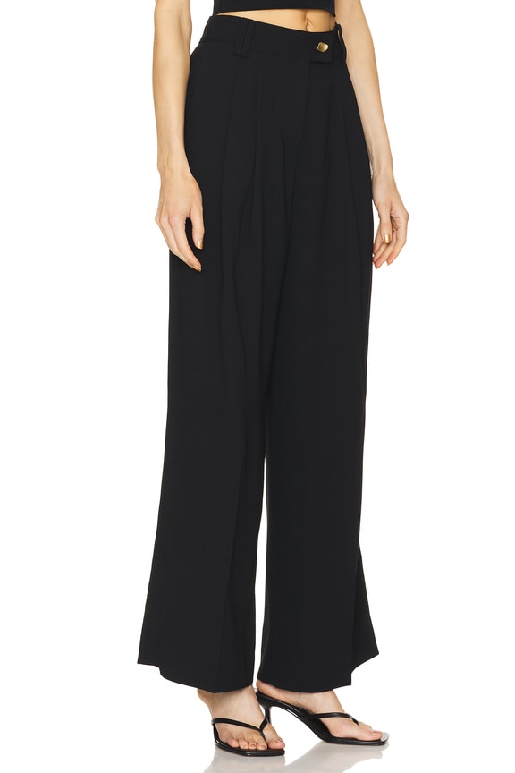 view 2 of 4 PANTALON HARLEM in Black