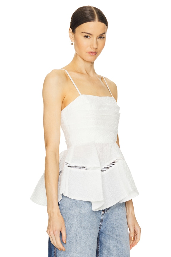 view 2 of 4 Cinque Jacquard Top in Ivory