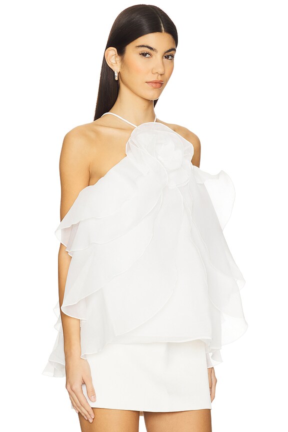 view 2 of 4 Pandorea Layered Top in Ivory