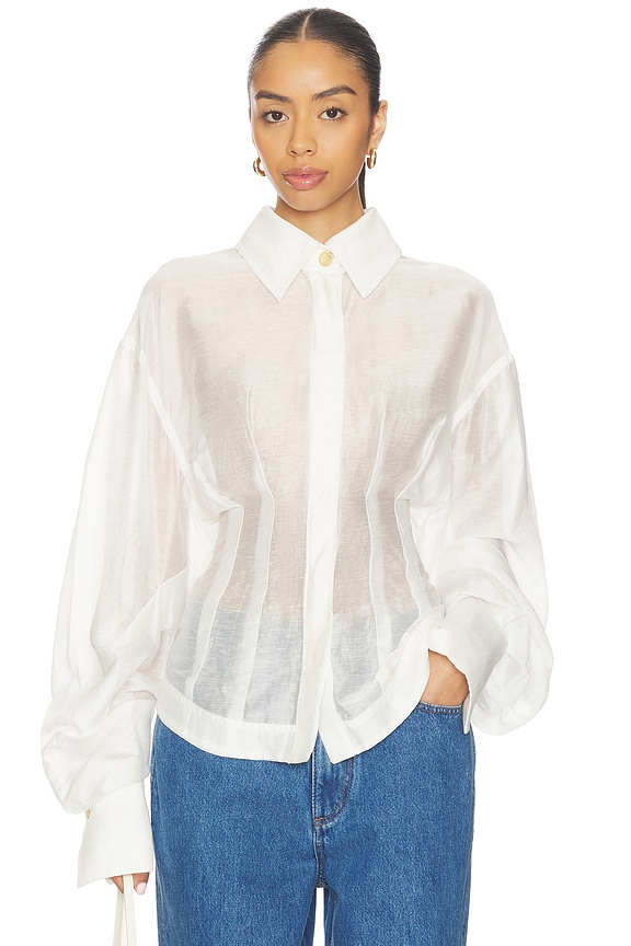 view 1 of 5 Murphie Shirt in Ivory