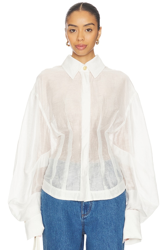 view 2 of 5 Murphie Shirt in Ivory