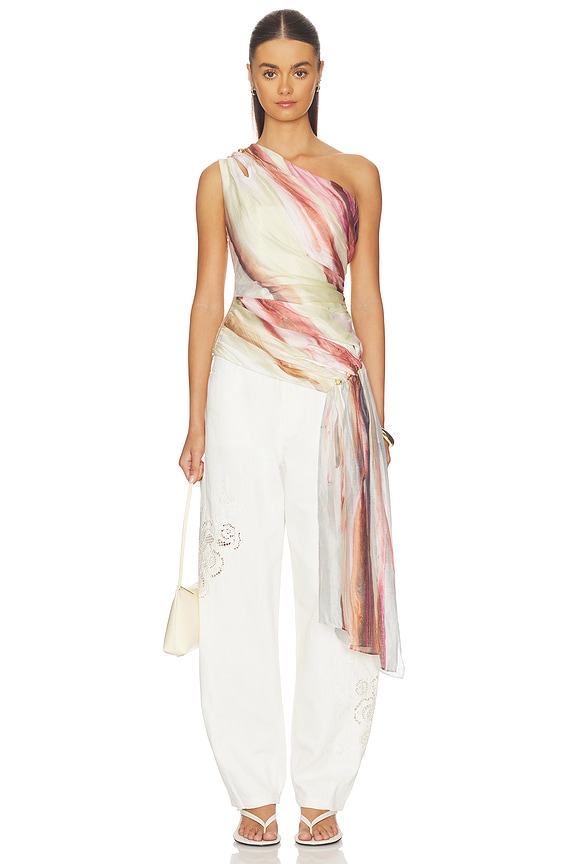 view 1 of 3 Capture One Shoulder Top in Pink Reverie