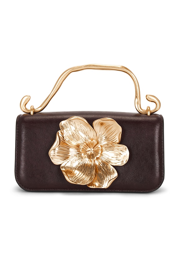 Aje Alessia Mini Clutch in Merlot | REVOLVE