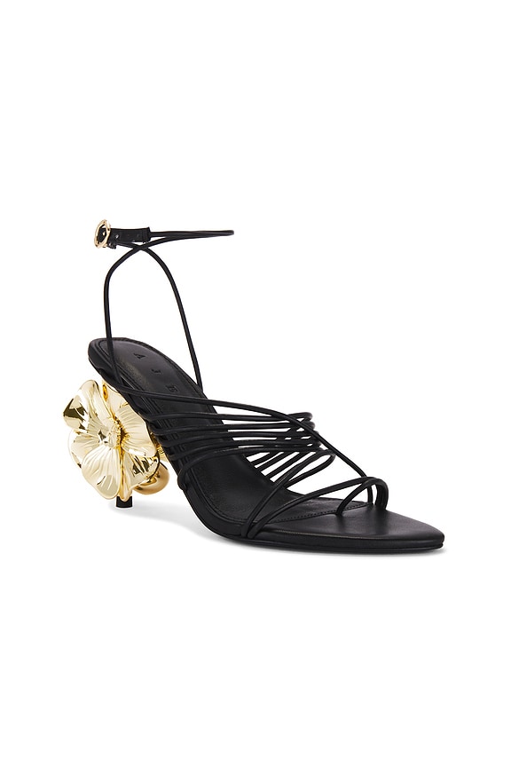 view 2 of 5 Moonstuck Bloom Heel in Black