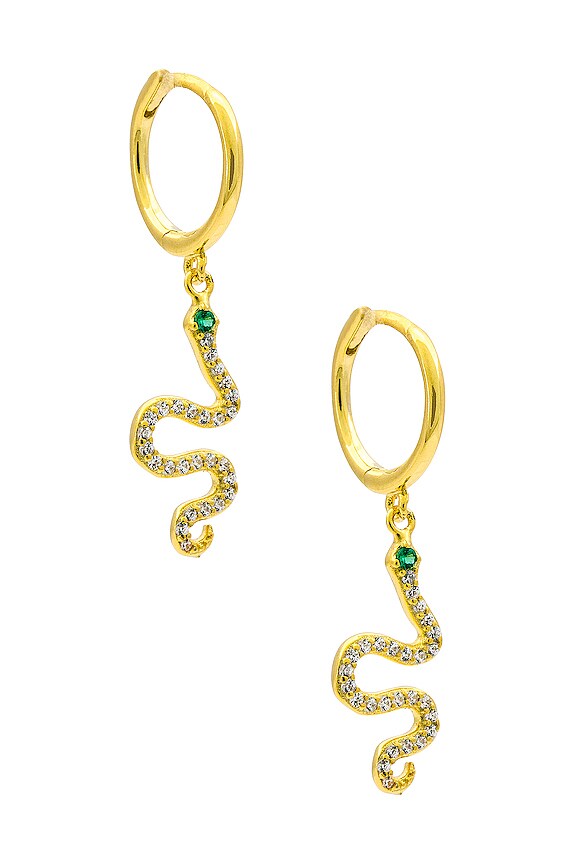 view 2 of 3 SNAKE 허기스 in Gold