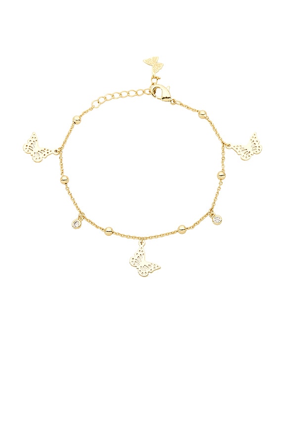 view 2 of 3 PULSERA CON DIJES in Gold