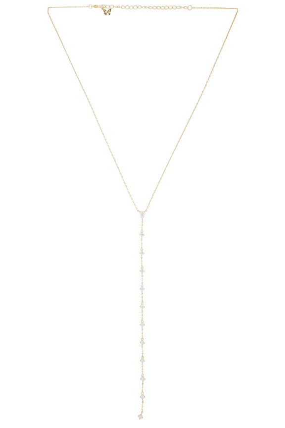 view 1 of 3 COLLIER LASSO TEARDROP in Gold