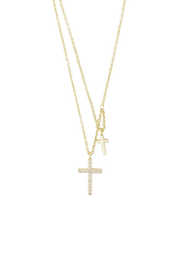 view 2 of 3 COLLIER À PLUSIEURS RANGS EDEN in Gold