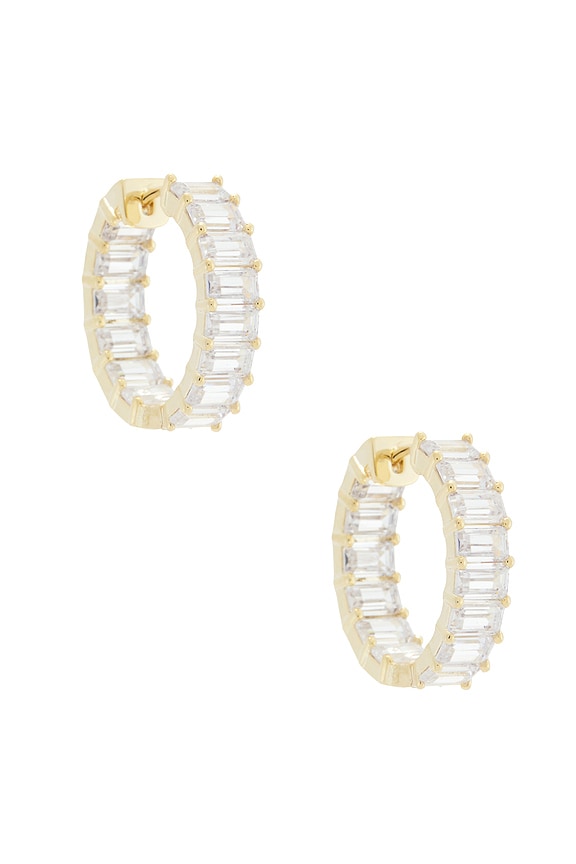 view 1 of 3 PENDIENTES DE ARO EDEN in Gold