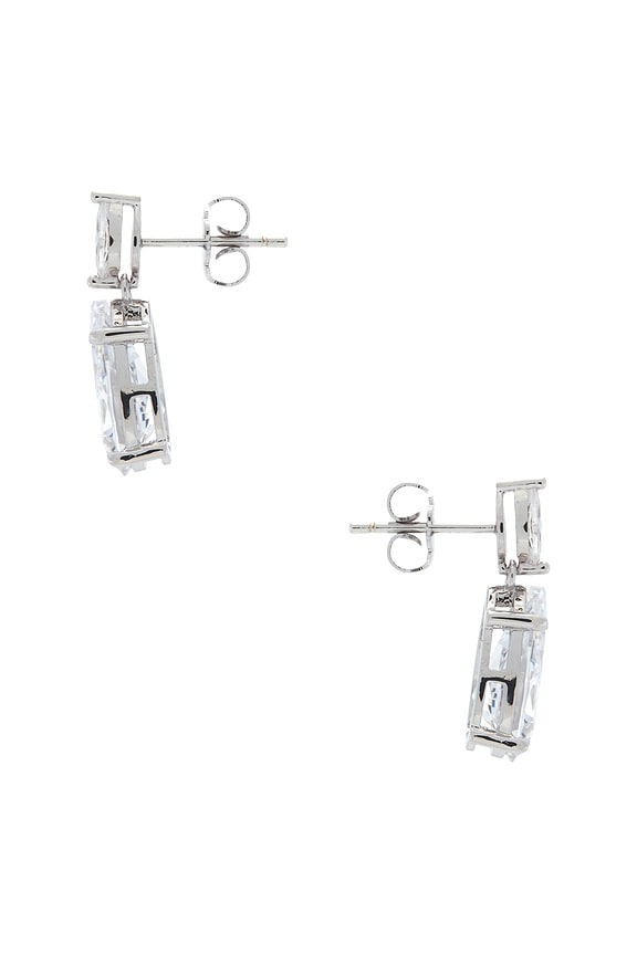 view 2 of 2 CLOUS D'OREILLES FANCY in Silver