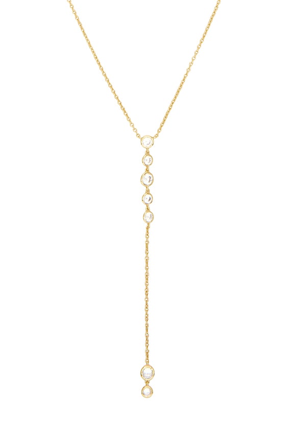 view 2 of 2 COLLIER LASSO BEZEL in Gold