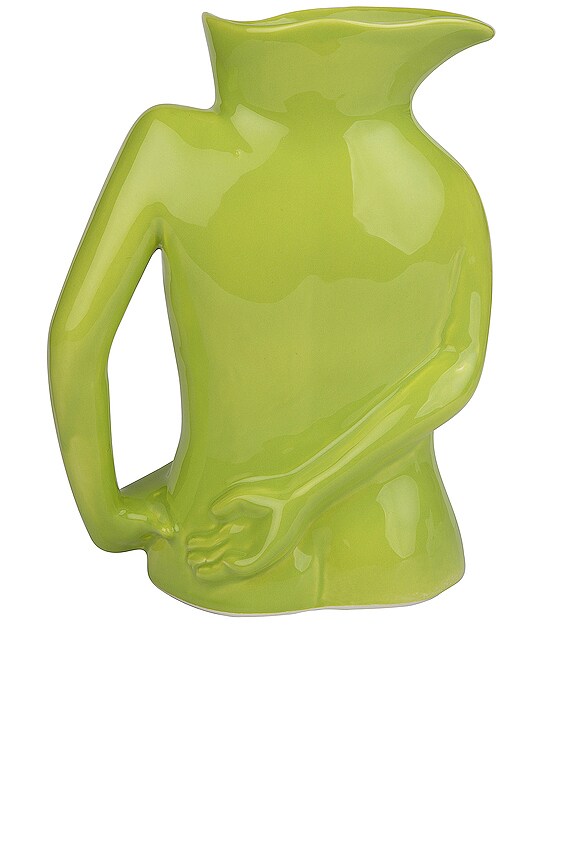 view 2 of 2 Jugs Jug in Olive Green Shiny