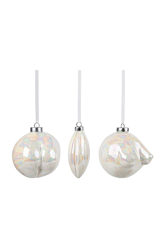 view 1 of 4 Pornament Baubles Trio in Pearlescent