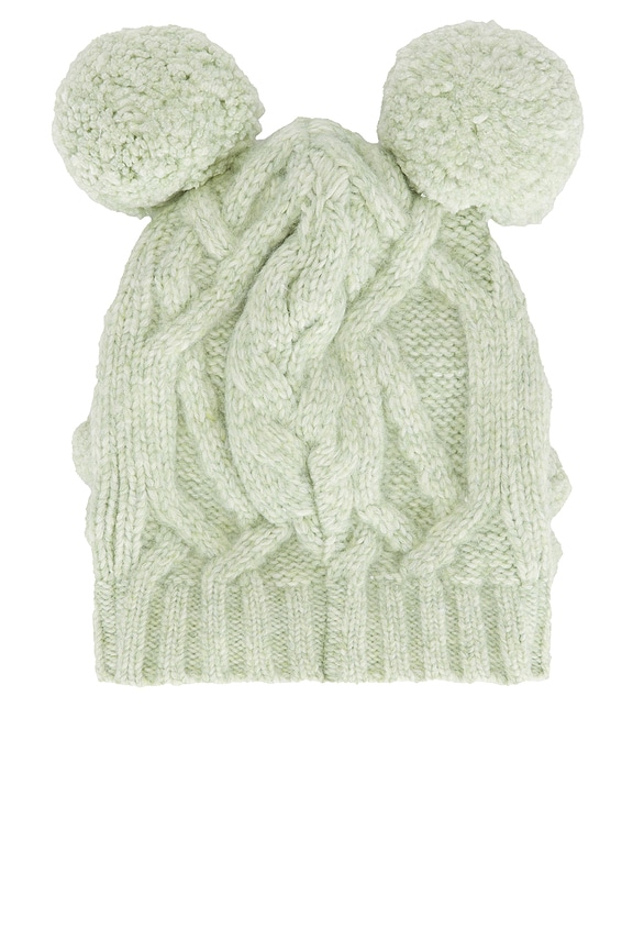 view 2 of 2 Millie Knit Hat in Mint Green