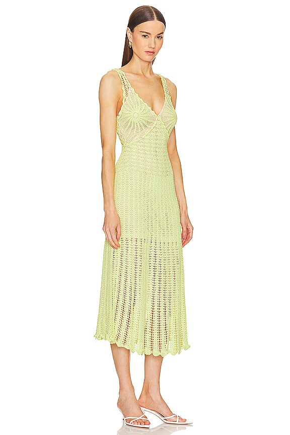 view 2 of 3 VESTIDO GANCHILLO GUINEVERE in Yellow