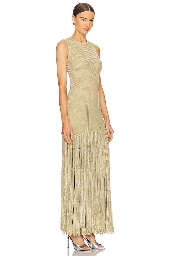 view 2 of 3 Sydney Dress in Gold