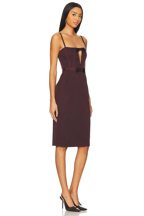 view 2 of 3 x REVOLVE Carmen Dress in Aubergine
