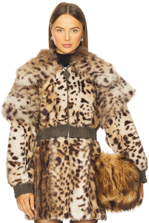 view 2 of 5 VALDE ジャケット in Tan & Brown