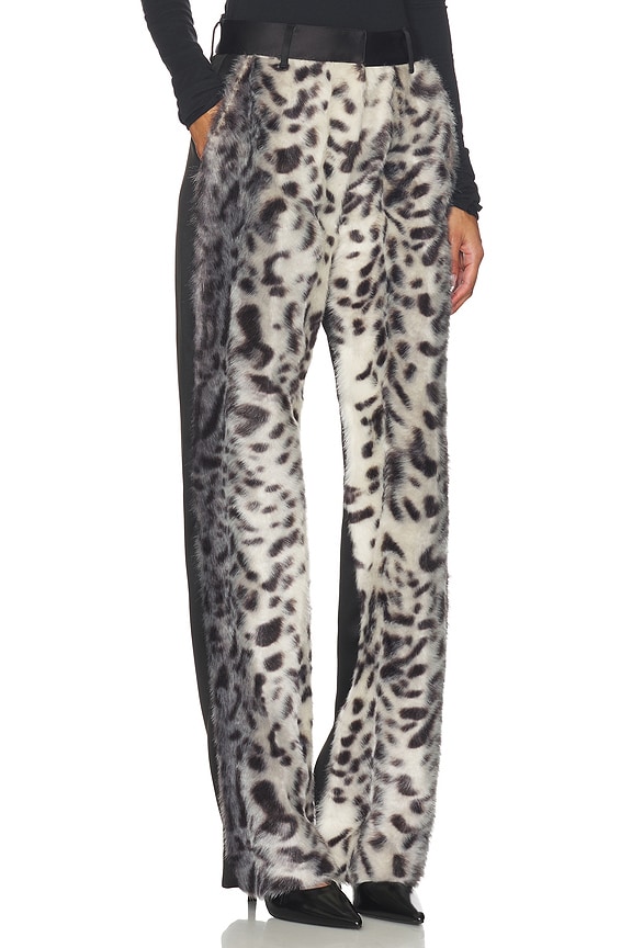 view 2 of 6 PANTALÓN BARBERINI in Leopard Black & White