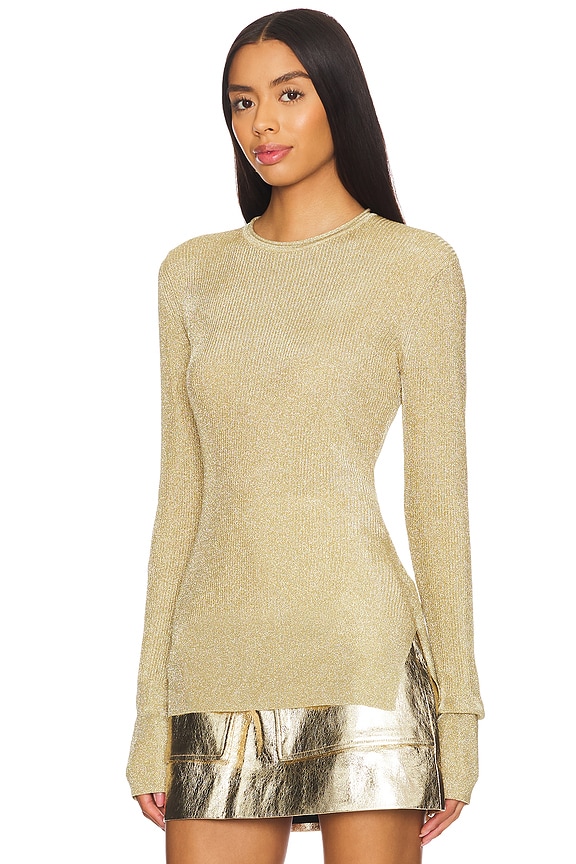 view 2 of 5 Lana Knit Top in Gold