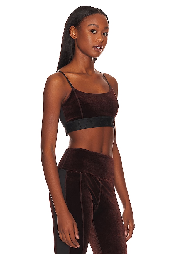 view 2 of 4 SUJETADOR DEPORTE VELVET in Mocha