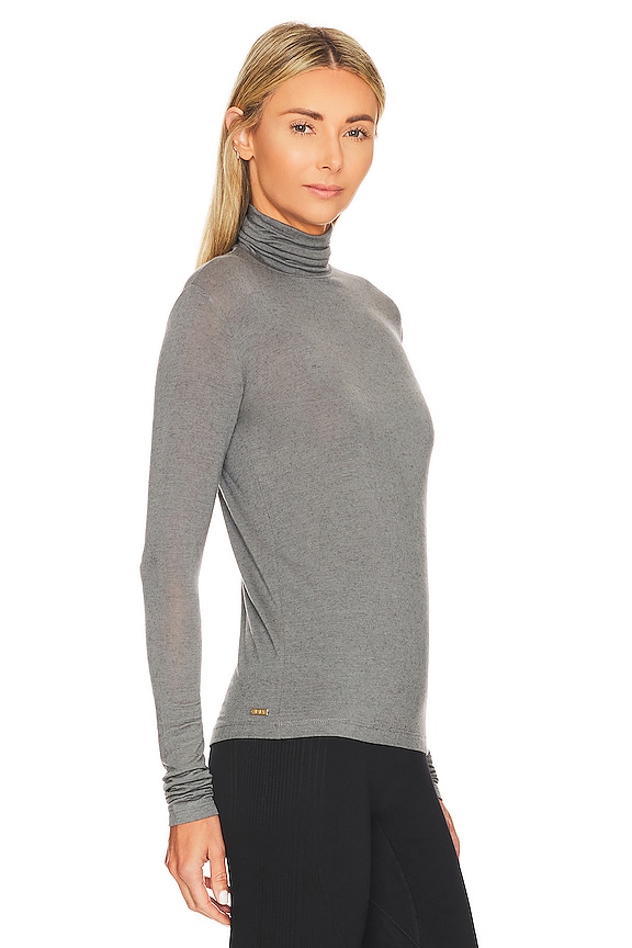 view 2 of 4 СВИТЕР С ВОРОТНИКОМ ПОД ГОРЛО WASHABLE in Grey