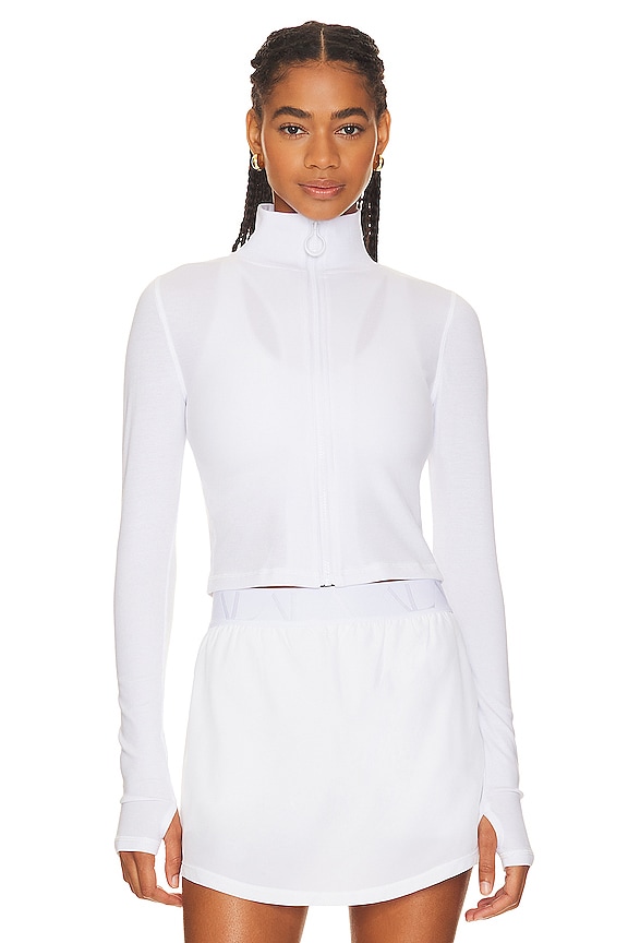 view 2 of 5 RISE ジップアップジャケット in White