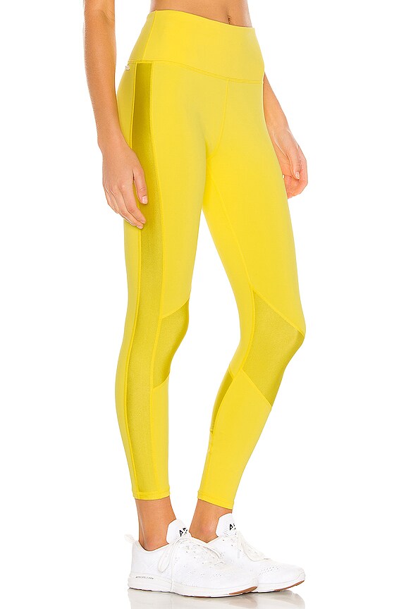 view 2 of 4 PEAK レギンス in Blazing Yellow