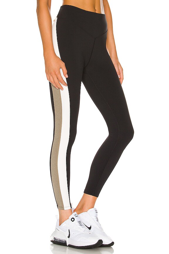 view 2 of 4 Bolt Legging in Black, Gold, & Bone