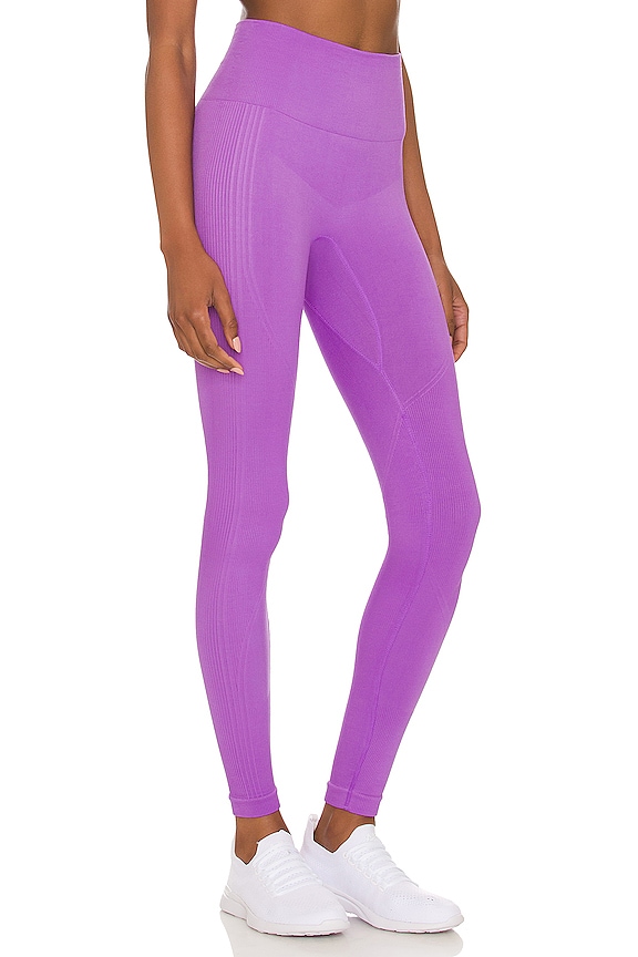 view 2 of 4 Seamless Rib Legging in Amethyst