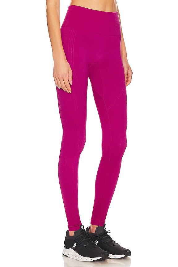 view 2 of 4 Barre Seamless Legging in Raspberry