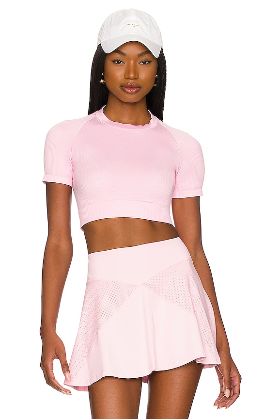 view 1 of 4 Barre Seamless Tee in Powder Pink