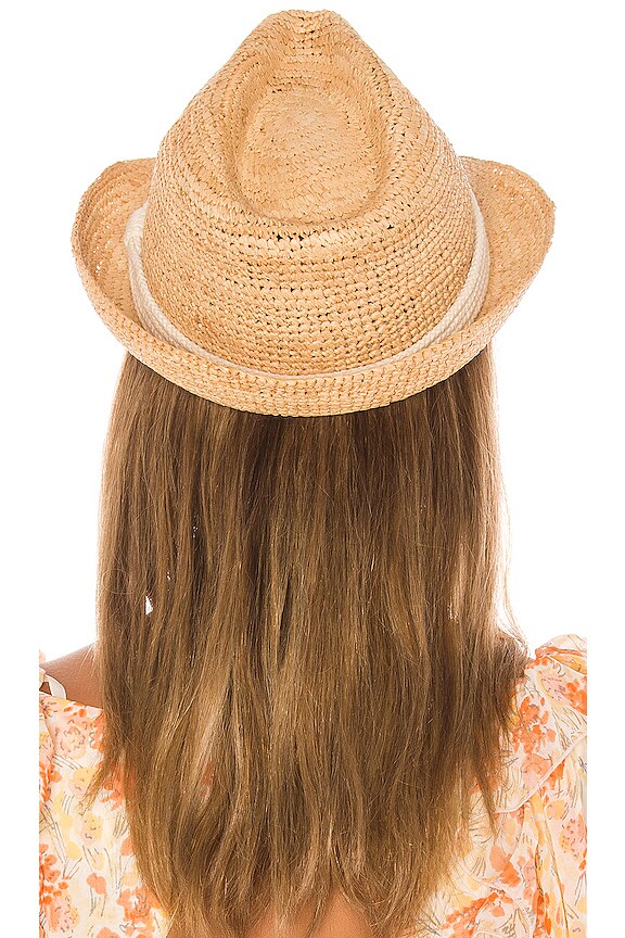 view 2 of 3 Marin Fedora in Natural & White