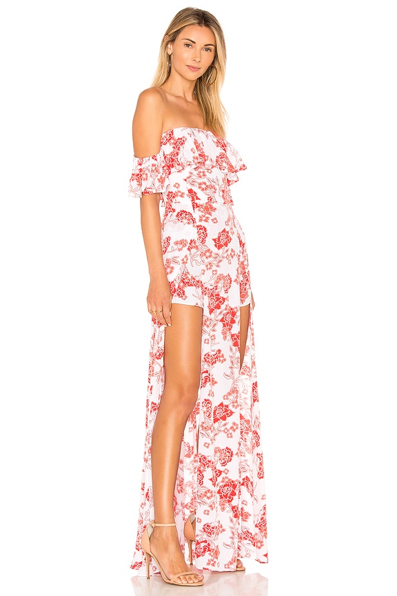 view 2 of 3 x REVOLVE Betina Maxi Dress in Sweet Oleander