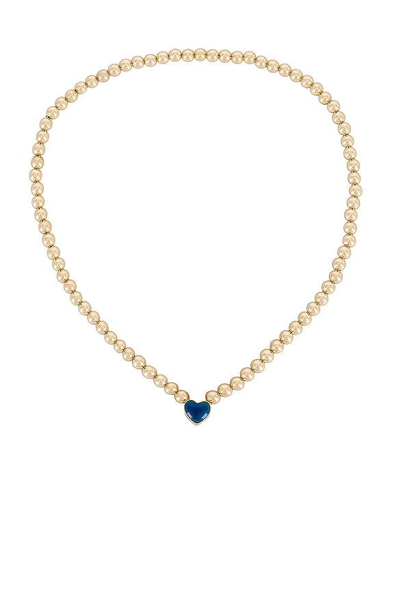 view 1 of 3 Moody Color Changing Necklace in Gold