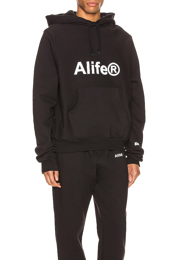 view 2 of 6 Generic Logo Hoodie in Black