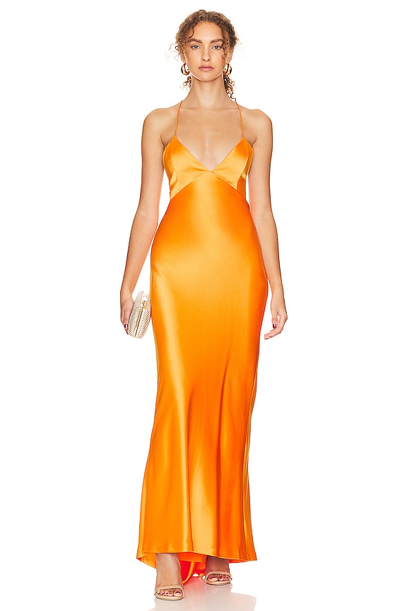 view 1 of 3 VESTIDO MONTANA in Tangerine