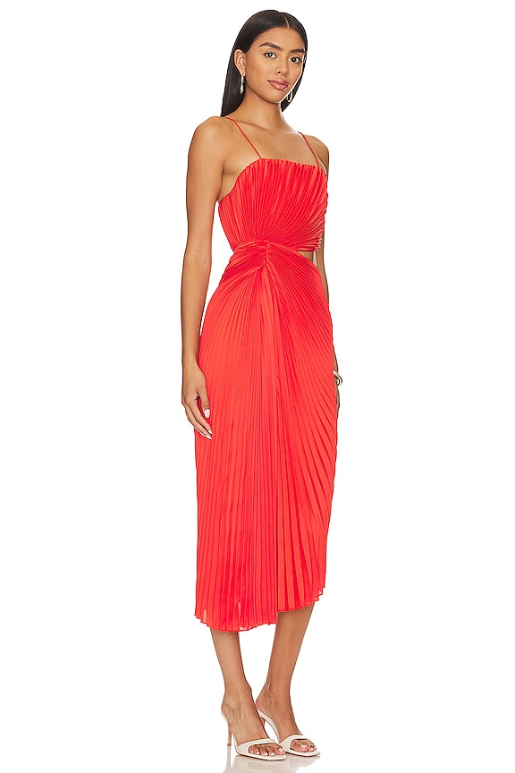 view 2 of 3 ROBE FAYETH in Chili Pepper