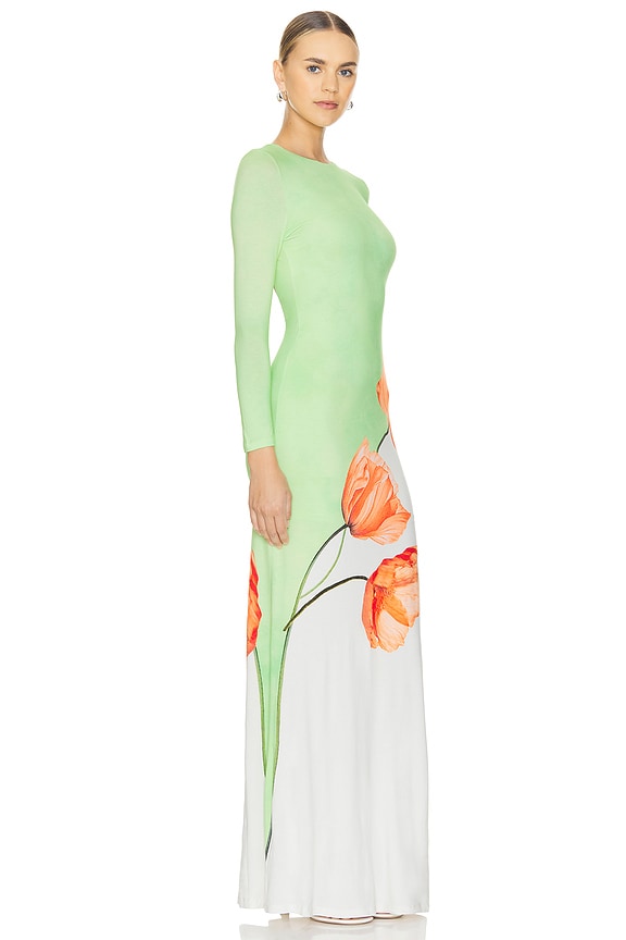 view 2 of 4 Delora Maxi Dress in Dream Life Sharp Green