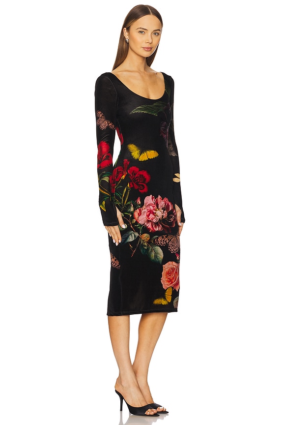 view 2 of 3 ROBE DELORA in In The Wind Floral