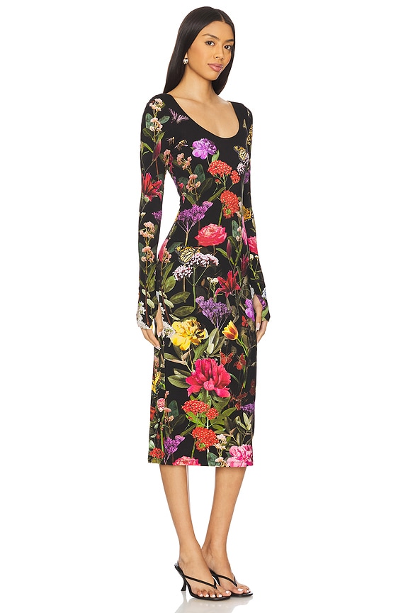 view 2 of 3 Delora Ankle Length Dress in Secret Garden
